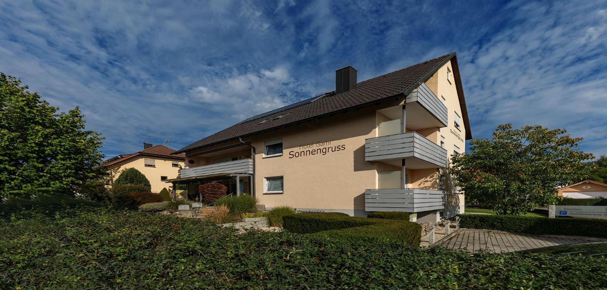 Hotel Garni Sonnengruss ハーグナウ エクステリア 写真